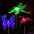 Multicolor Led Solar Stake Lights Outdoor