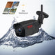 Waterproof wireless security camera metal