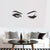 Creative Pretty eyelashes Wall Sticker