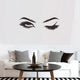 Creative Pretty eyelashes Wall Sticker