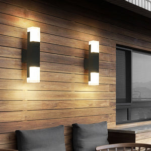 Outdoor Motion Sensor LED Wall Lamp