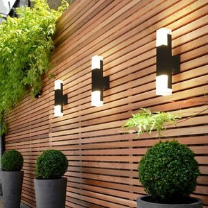 Outdoor Motion Sensor LED Wall Lamp