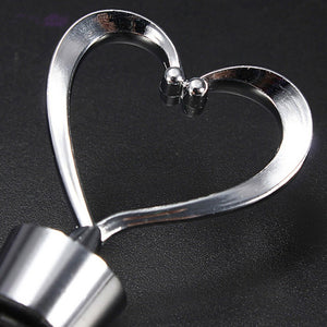 Elegant Heart Shaped Bottle Stopper