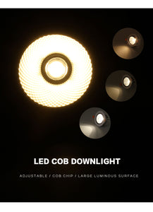 Led Panel Recessed Down Light Round