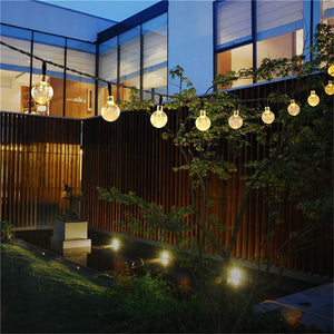 Solar Lamp Crystal Ball LED