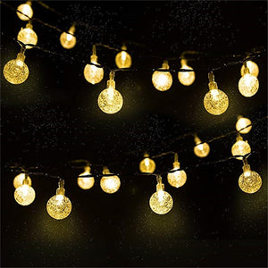 Solar Lamp Crystal Ball LED