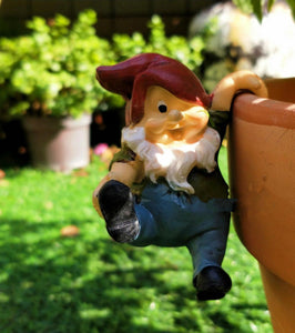 Dwarfs Flower Pot Hanging Decoration Garden