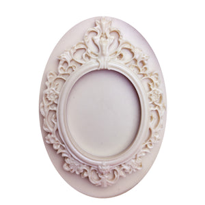 Frame silicone mold fondant mould