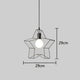 Retro industrial geometric black LED lamp