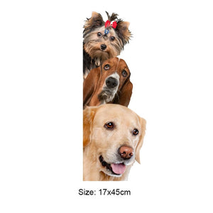 Dogs Cats 3D Wall Sticker