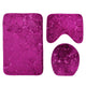 Bathroom Bath Mat Set Toilet Carpet