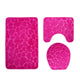 Bathroom Bath Mat Set Toilet Carpet