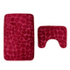 Bathroom Bath Mat Set Toilet Carpet