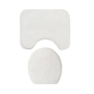 Bathroom Bath Mat Set Toilet Carpet