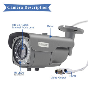 HD Bullet Camera Night Vision