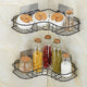 Bathroom Accessories Punch Free Corner