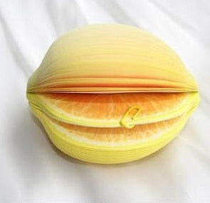 DIY Fruit Memo pads wall Stickers Paper