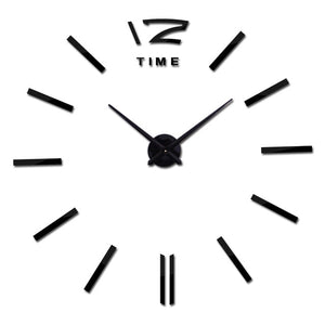 Watch Clocks 3D Mirror Stickers