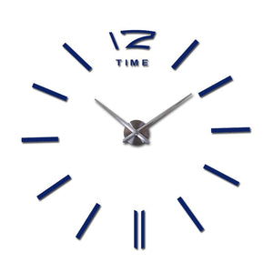 Watch Clocks 3D Mirror Stickers