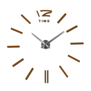 Watch Clocks 3D Mirror Stickers