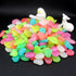 Glow Pebbles Stones Home Fish Tank