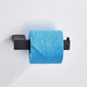 Bathroom Hardware Set Black Robe