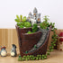 Creative Castle House Shaped Pot