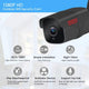 Waterproof wireless security camera metal