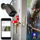 Waterproof wireless security camera metal