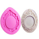 Frame silicone mold fondant mould